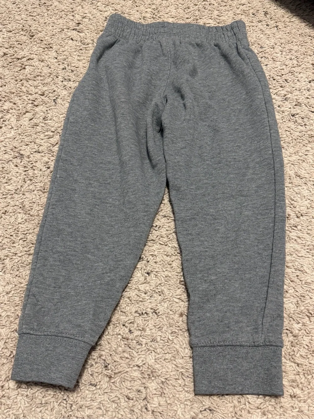 Jordan Kid’s Dark Gray Jogger Sweatpants with White Jumpman